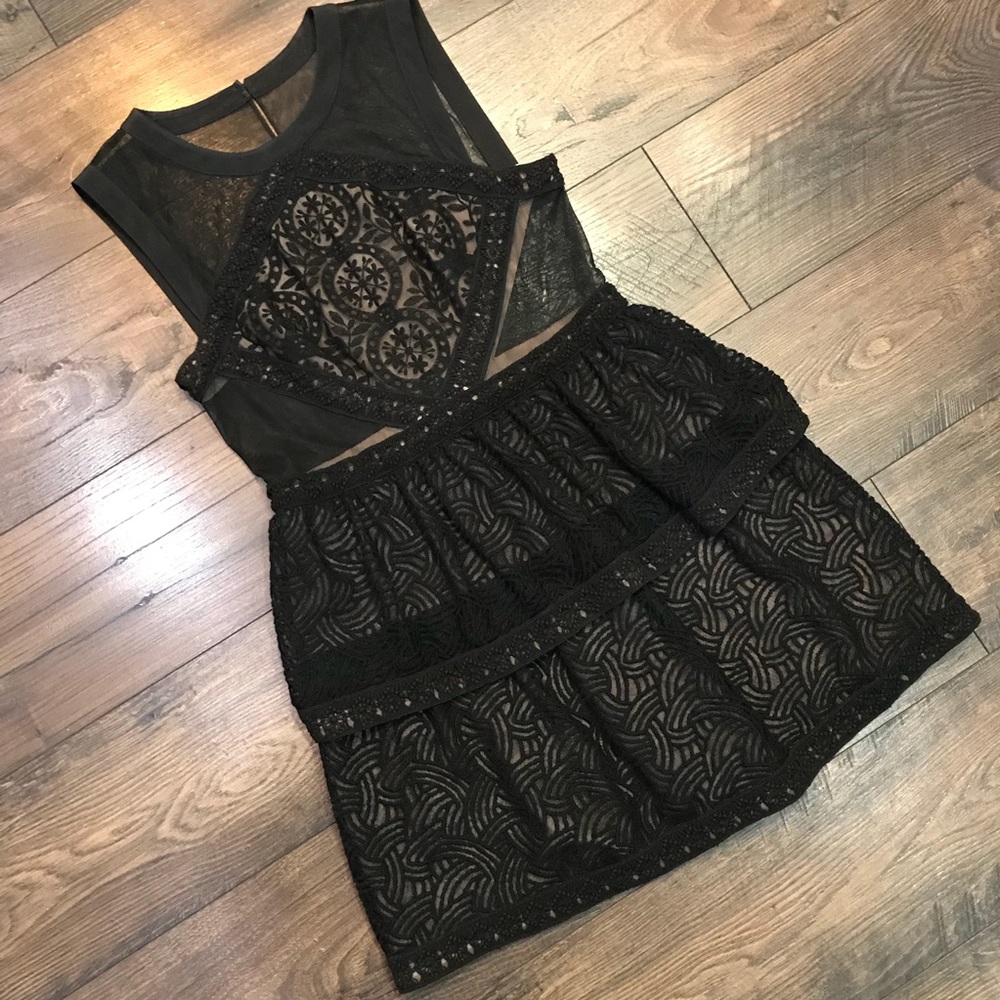 BCBGMAXAZRIA JOSELYN LACE DRESS